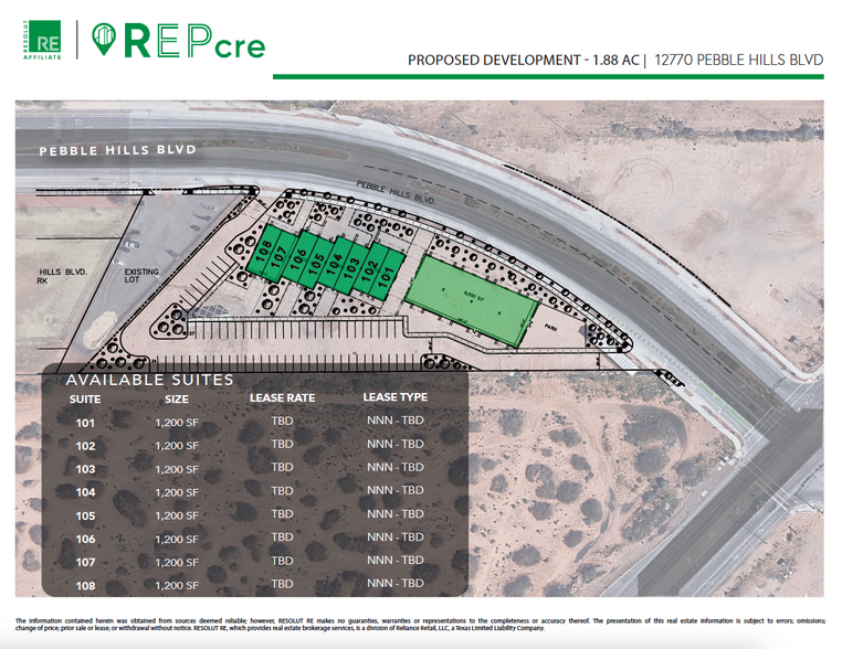 12770 Pebble Hills Blvd, El Paso, TX for lease - Building Photo - Image 2 of 6