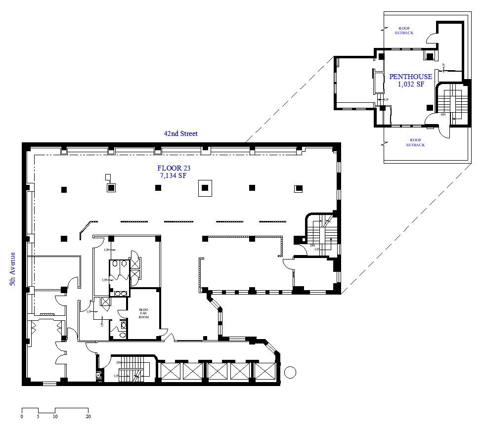 501 Fifth Ave, New York, NY for lease Floor Plan- Image 1 of 1