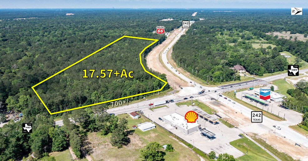 SH 242 & FM 1485, Conroe, TX 77302 Land for Sale
