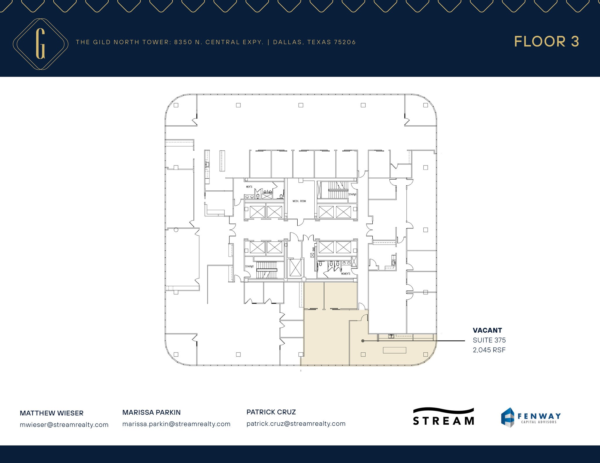 8350 N Central Expy, Dallas, TX for lease Floor Plan- Image 1 of 1