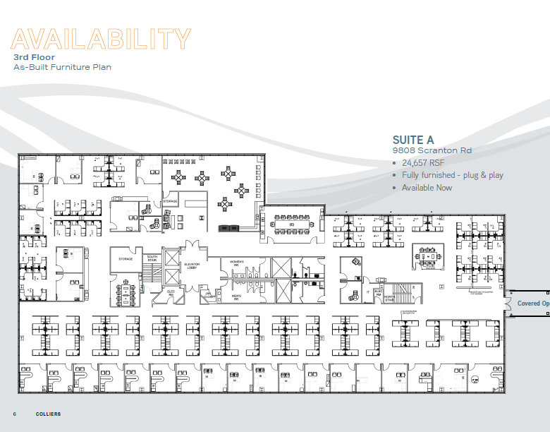 9808 Scranton Rd, San Diego, CA for lease Floor Plan- Image 1 of 1