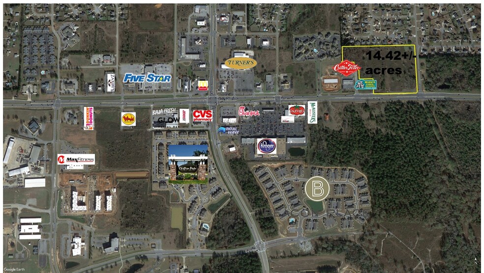 Hwy 96 and Peach Blossom Rd, Bonaire, GA for sale - Building Photo - Image 1 of 1