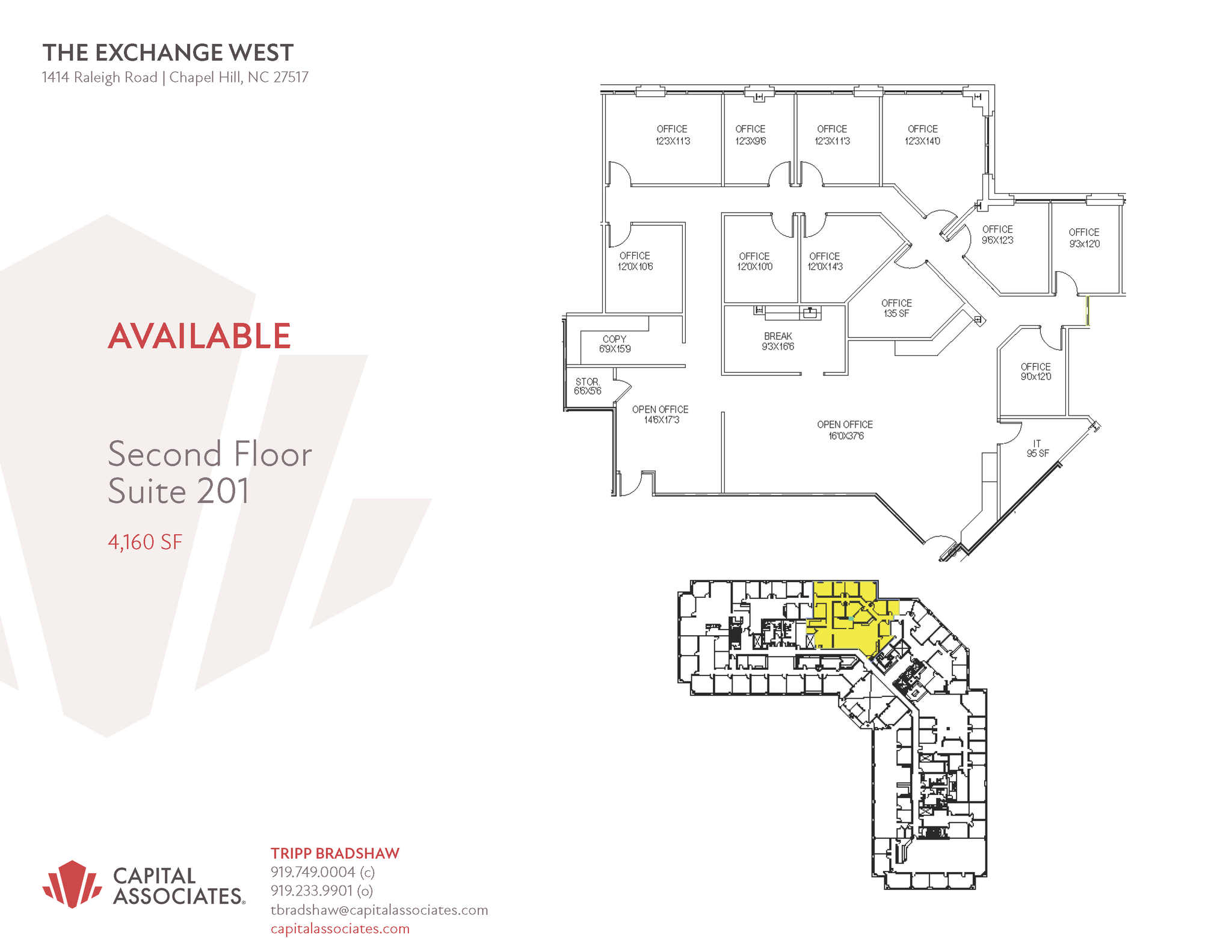 1414 Raleigh Rd, Chapel Hill, NC for lease Floor Plan- Image 1 of 1