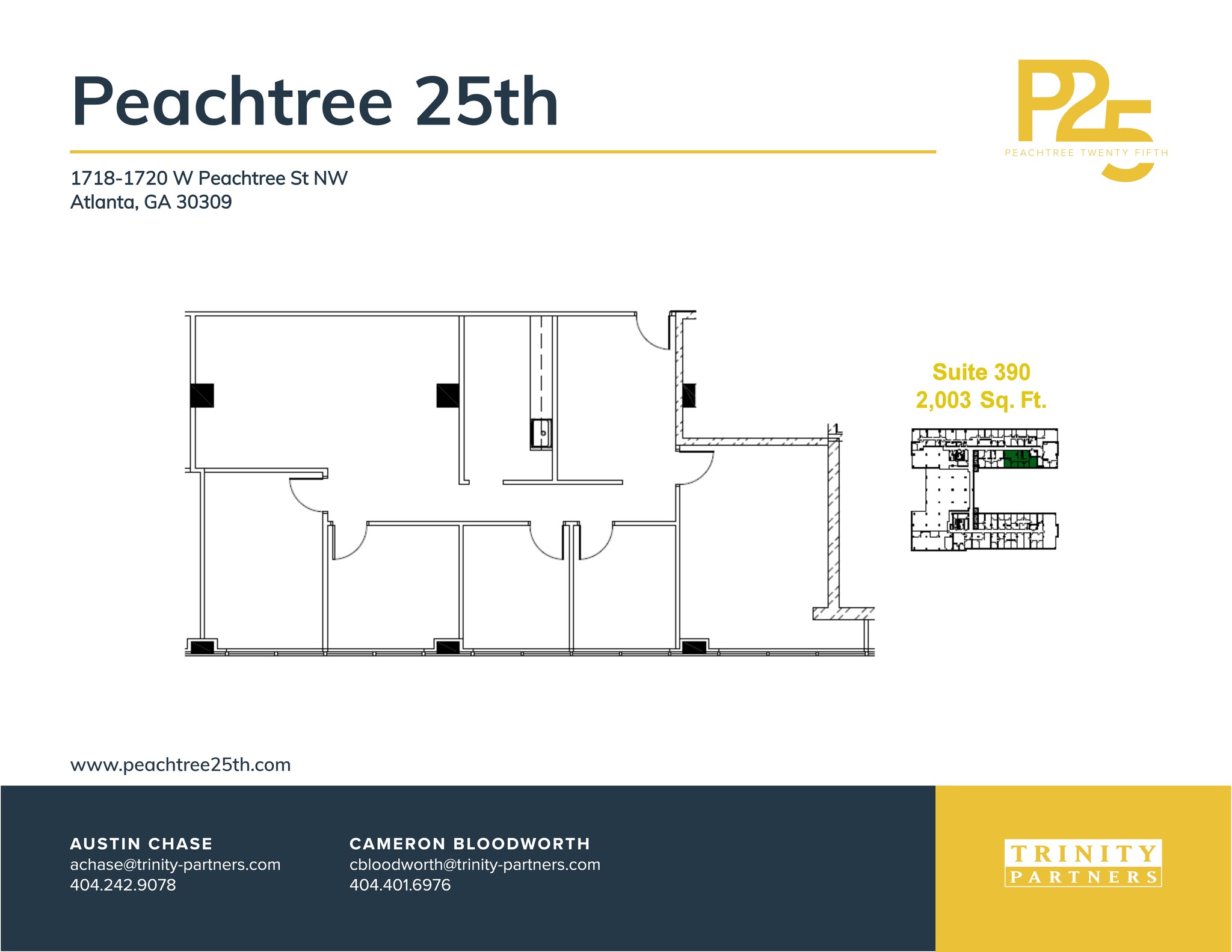 1718-1720 NW Peachtree St, Atlanta, GA for lease Site Plan- Image 1 of 1