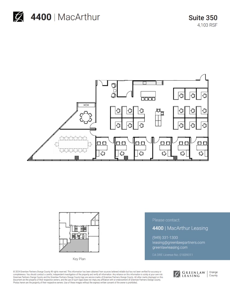 4400 MacArthur Blvd, Newport Beach, CA for lease Floor Plan- Image 1 of 4