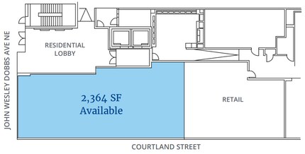 112 Courtland St NE, Atlanta, GA for lease Floor Plan- Image 1 of 1