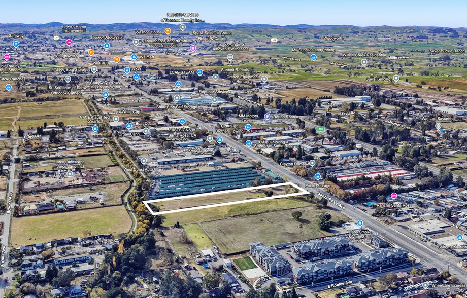 3496 Santa Rosa Ave, Santa Rosa, CA for sale - Building Photo - Image 3 of 3