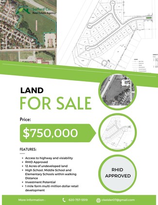 More details for 2311 Graphic Arts Rd, Emporia, KS - Land for Sale