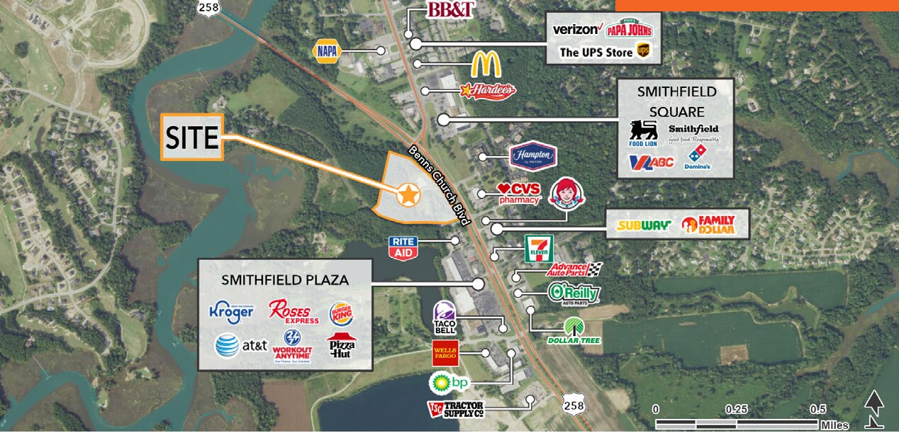 18403 Cypress Crossing, Smithfield, VA for sale Aerial- Image 1 of 1