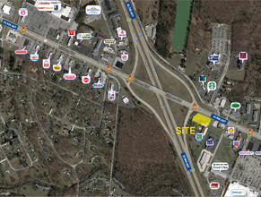 2314 Hillsboro Blvd, Manchester, TN - aerial  map view