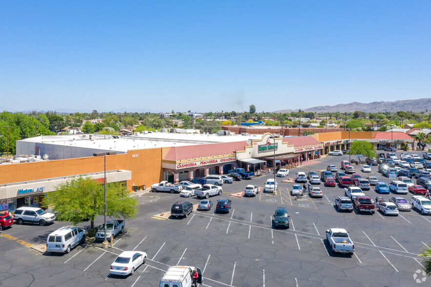 5833 S Central Ave, Phoenix, AZ for lease - Aerial - Image 2 of 2