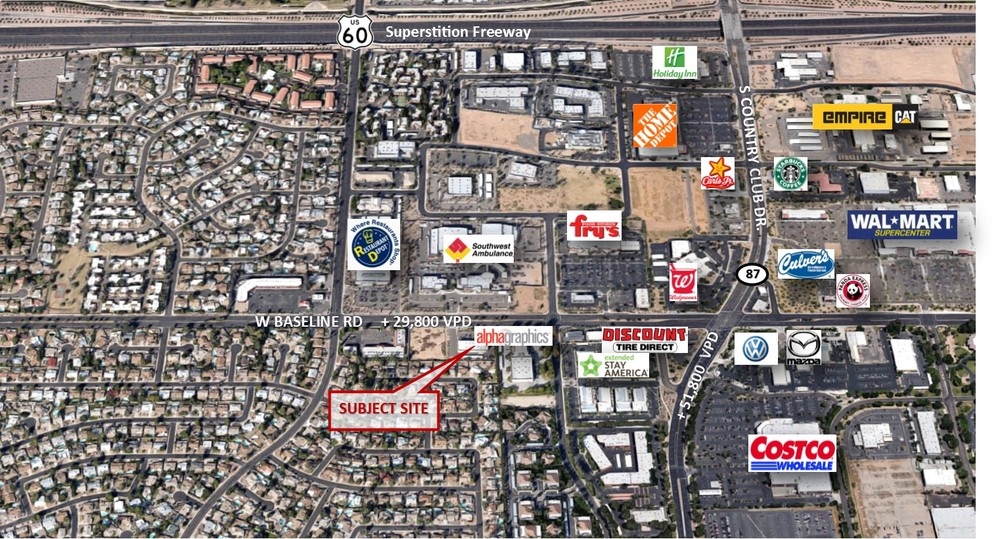 535 W Baseline Rd, Mesa, AZ, 85210 - Storefront Retail/Office Property ...