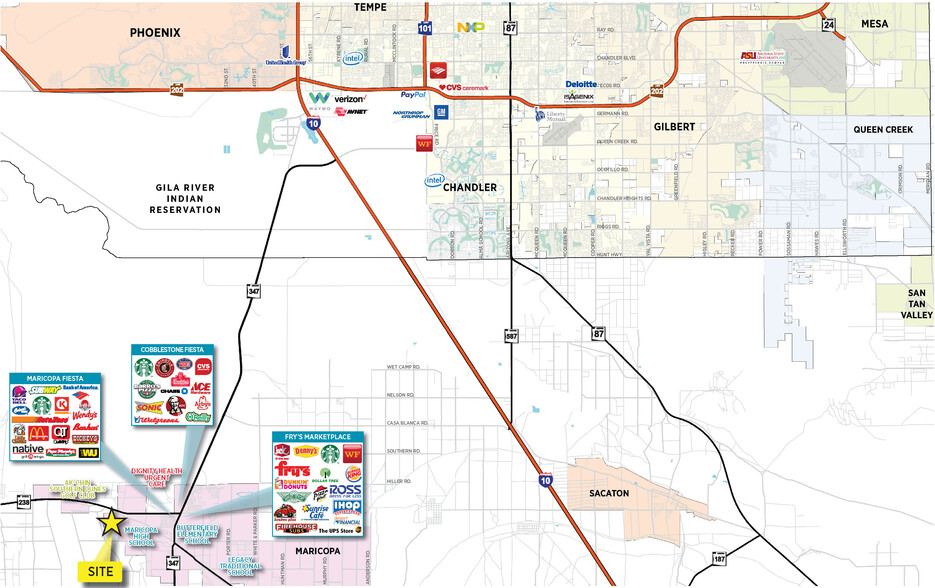 Highway 347 & Highway 238 Maricopa, Maricopa, AZ for sale - Primary Photo - Image 2 of 2