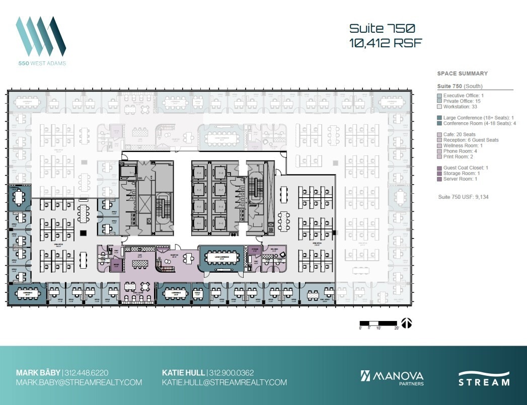 550 W Adams St, Chicago, IL for lease Floor Plan- Image 1 of 1