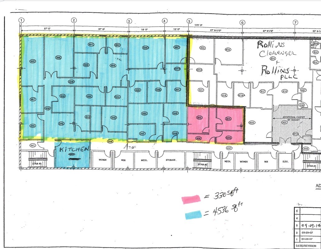 1012 Kanawha Blvd, Charleston, WV for lease Floor Plan- Image 1 of 1