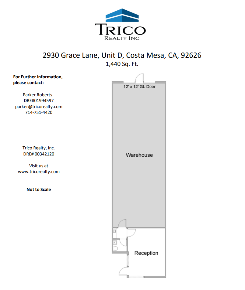 2930-2941 Grace Ln, Costa Mesa, CA for lease Floor Plan- Image 1 of 1