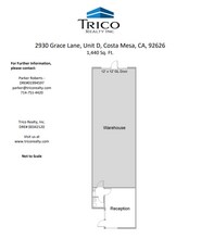 2930-2941 Grace Ln, Costa Mesa, CA for lease Floor Plan- Image 1 of 1