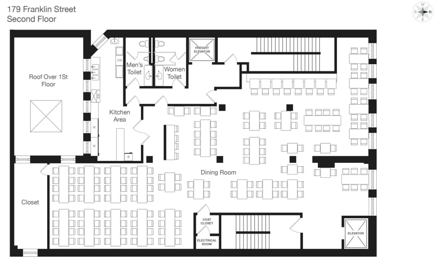 179 Franklin St, New York, NY for lease Floor Plan- Image 1 of 1