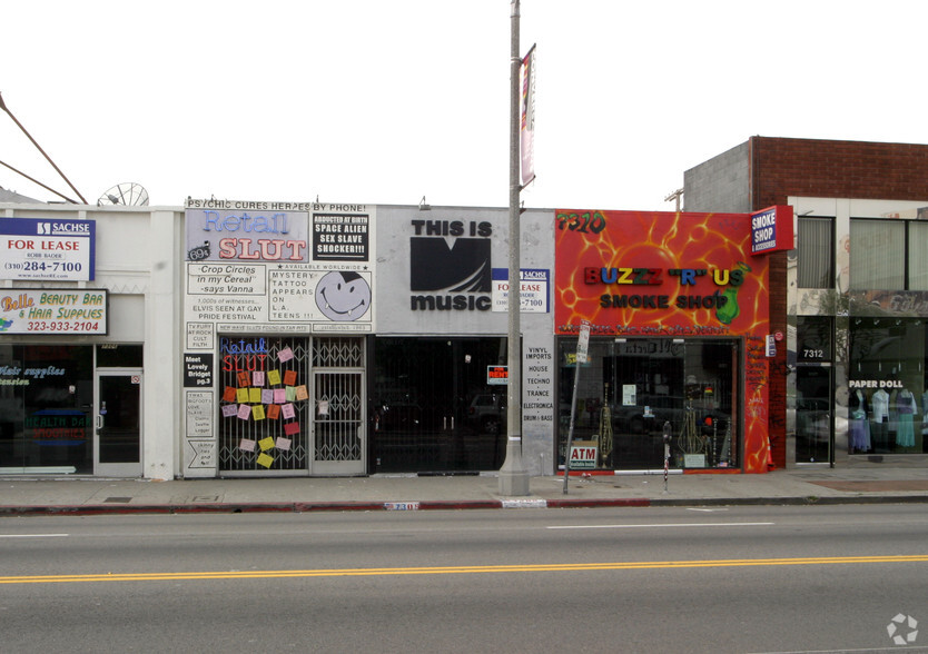 7308-7310 Melrose Ave, Los Angeles, CA for lease - Building Photo - Image 2 of 15