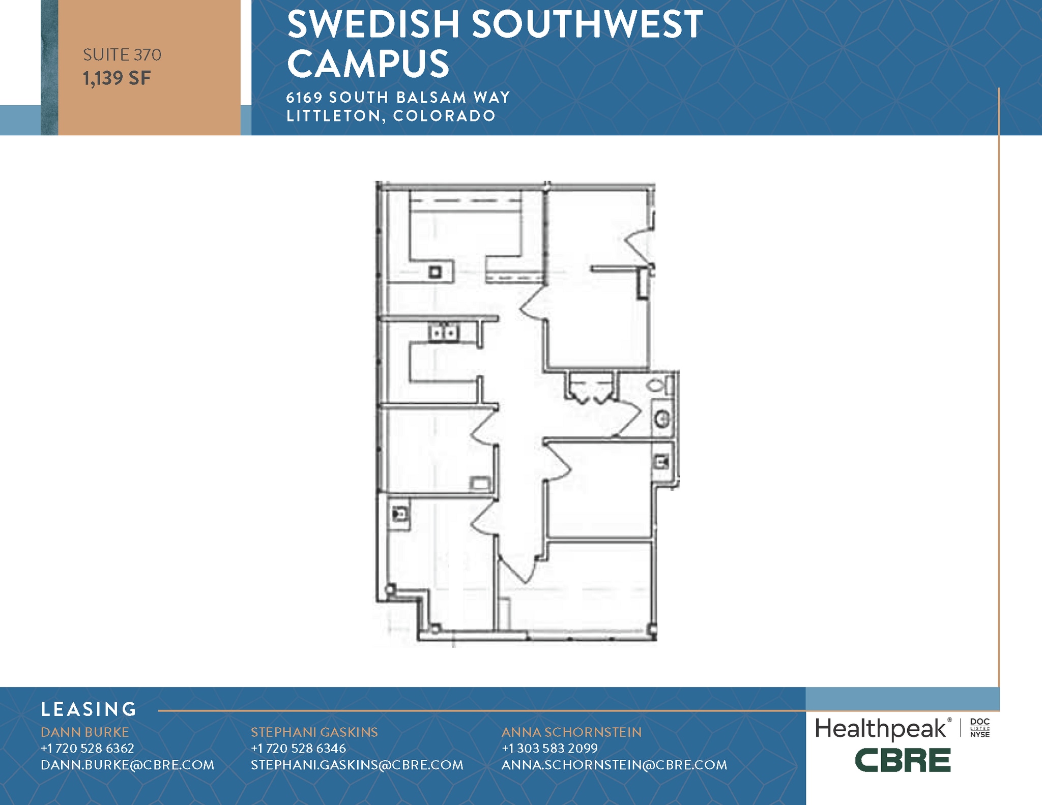 6179 S Balsam Way, Littleton, CO for lease Floor Plan- Image 1 of 1