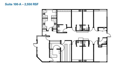 240 La Casa Via, Walnut Creek, CA for lease Floor Plan- Image 2 of 2