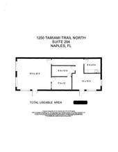 1250 9th St N, Naples, FL for lease Site Plan- Image 1 of 1