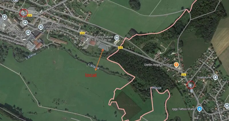 Retail in Grandvillars for lease - Building Photo - Image 2 of 6