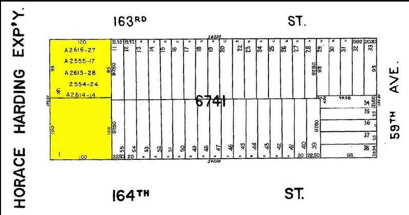 16303 Horace Harding Expy, Fresh Meadows, NY for lease - Plat Map - Image 1 of 2