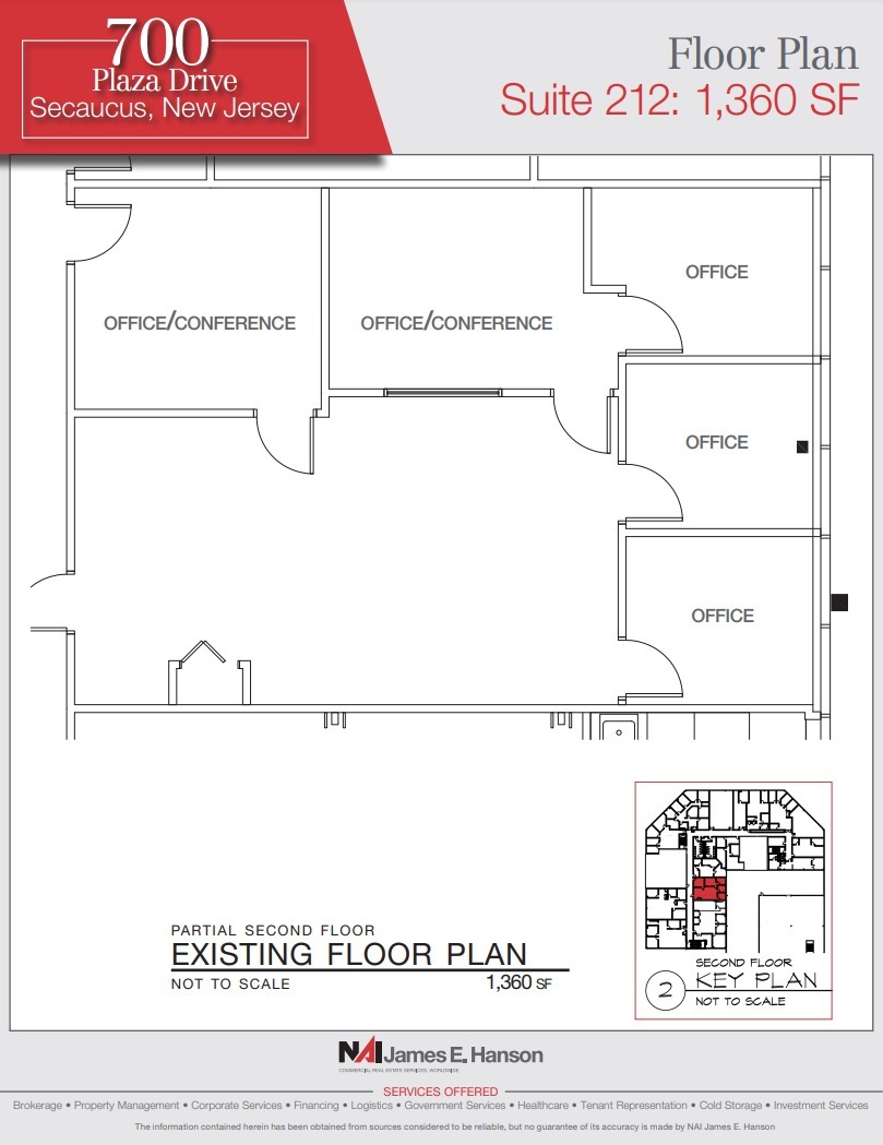 700 Plaza Dr, Secaucus, NJ for lease Floor Plan- Image 1 of 1