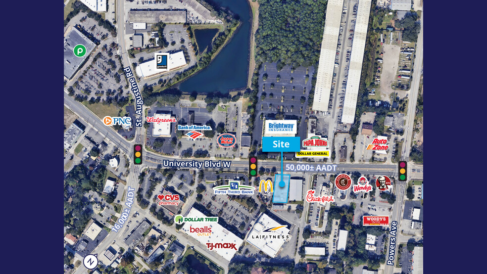 3746 University Blvd W, Jacksonville, FL for lease - Building Photo - Image 1 of 5