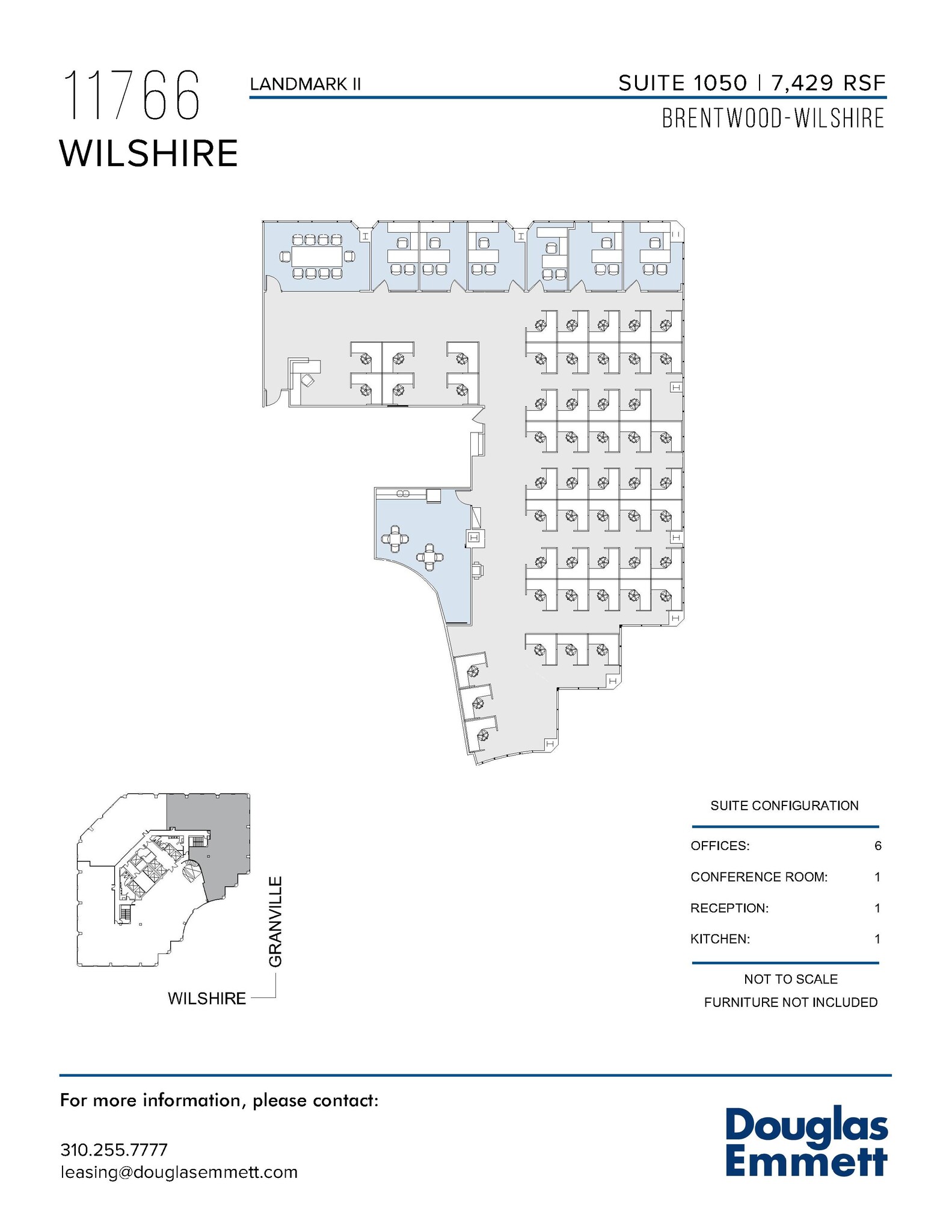 11766 Wilshire Blvd, Los Angeles, CA for lease Floor Plan- Image 1 of 1