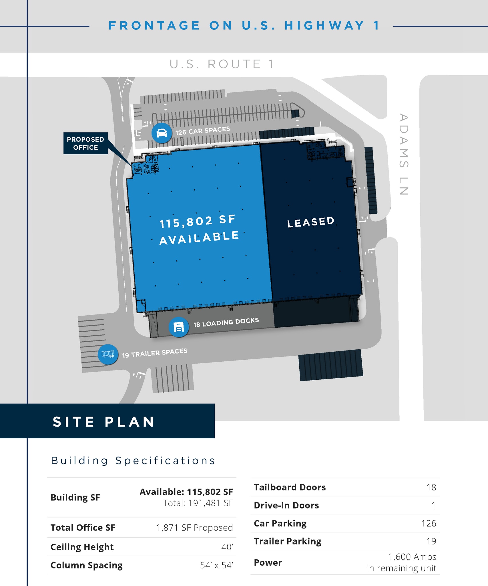 1980 U.S. Route 1, North Brunswick, NJ for lease Site Plan- Image 1 of 1