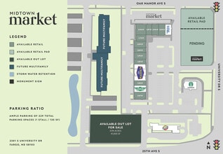 2301 University Dr S, Fargo, ND for lease Site Plan- Image 2 of 3