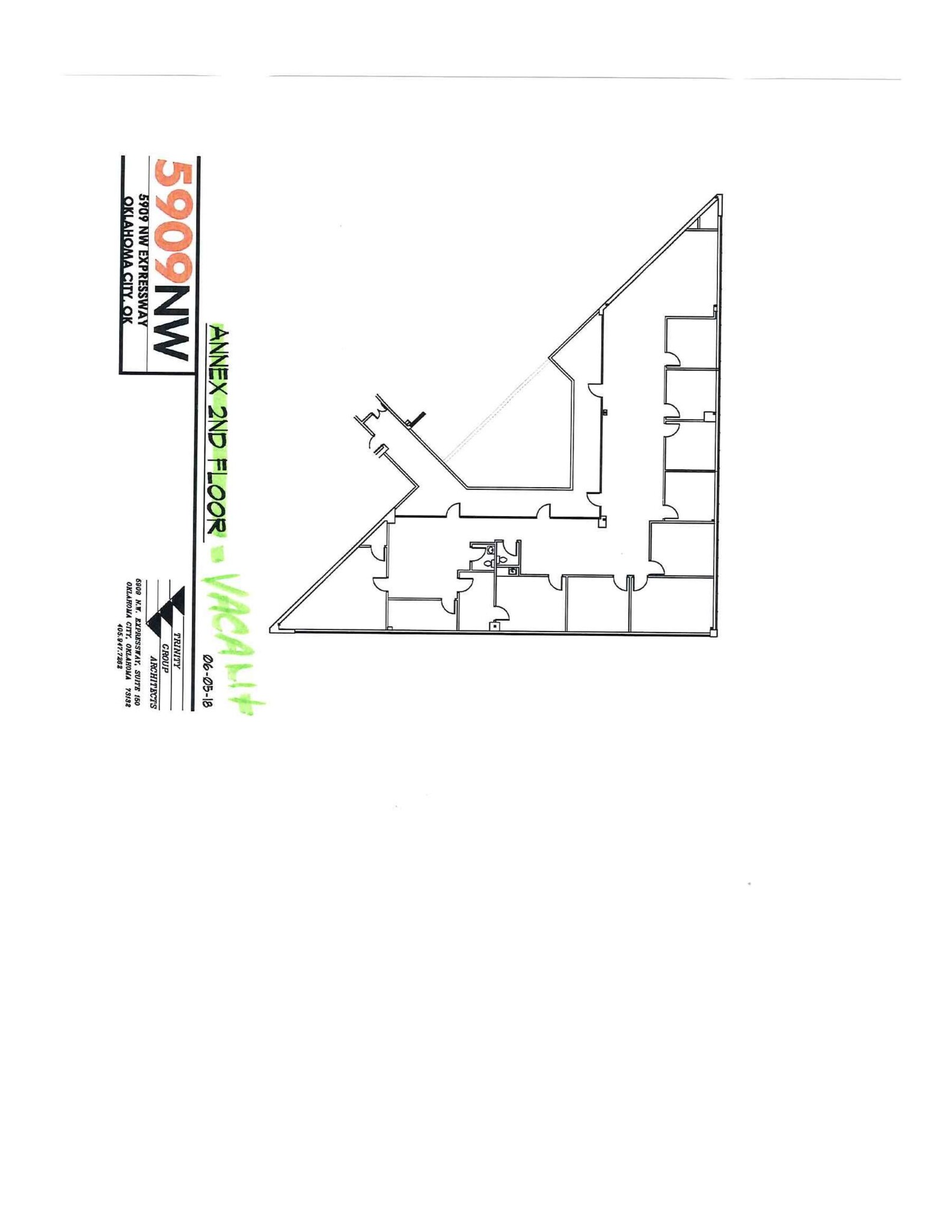 5909 NW Expressway St, Oklahoma City, OK for lease Site Plan- Image 1 of 1