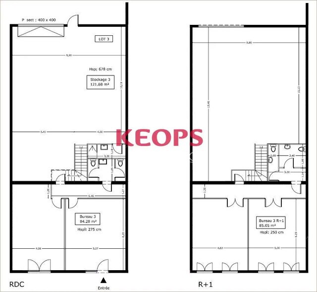 Flex in L'UNION for sale - Floor Plan - Image 2 of 2