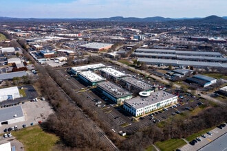 113-117 Seaboard Ln, Franklin, TN - AERIAL  map view