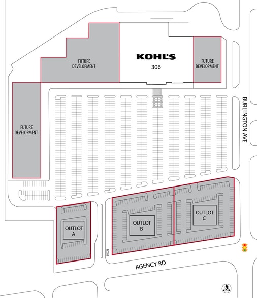 300 Agency, West Burlington, IA for lease - Site Plan - Image 2 of 2