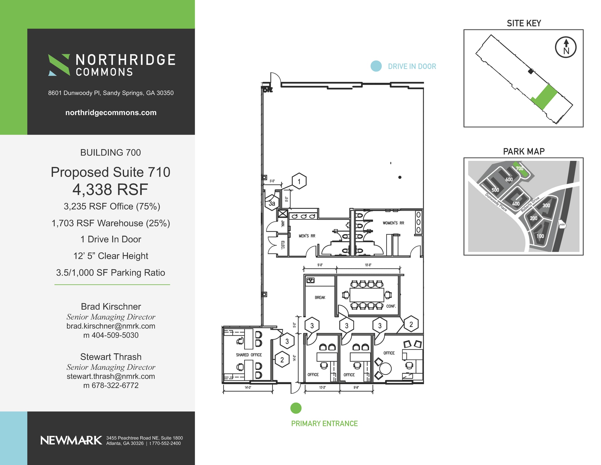 8601 Dunwoody Pl, Sandy Springs, GA for lease Floor Plan- Image 1 of 1