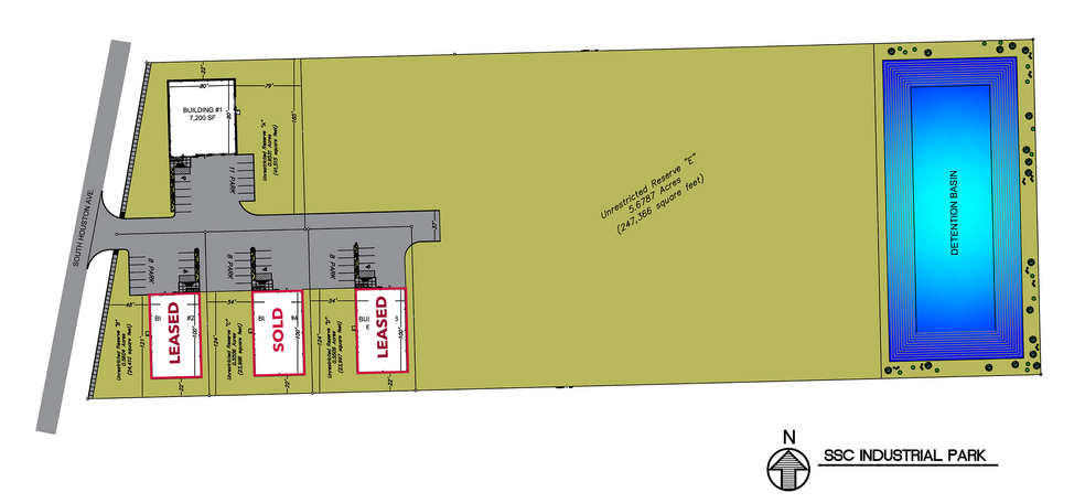 2831 S Houston Ave, Humble, TX for sale - Site Plan - Image 2 of 4