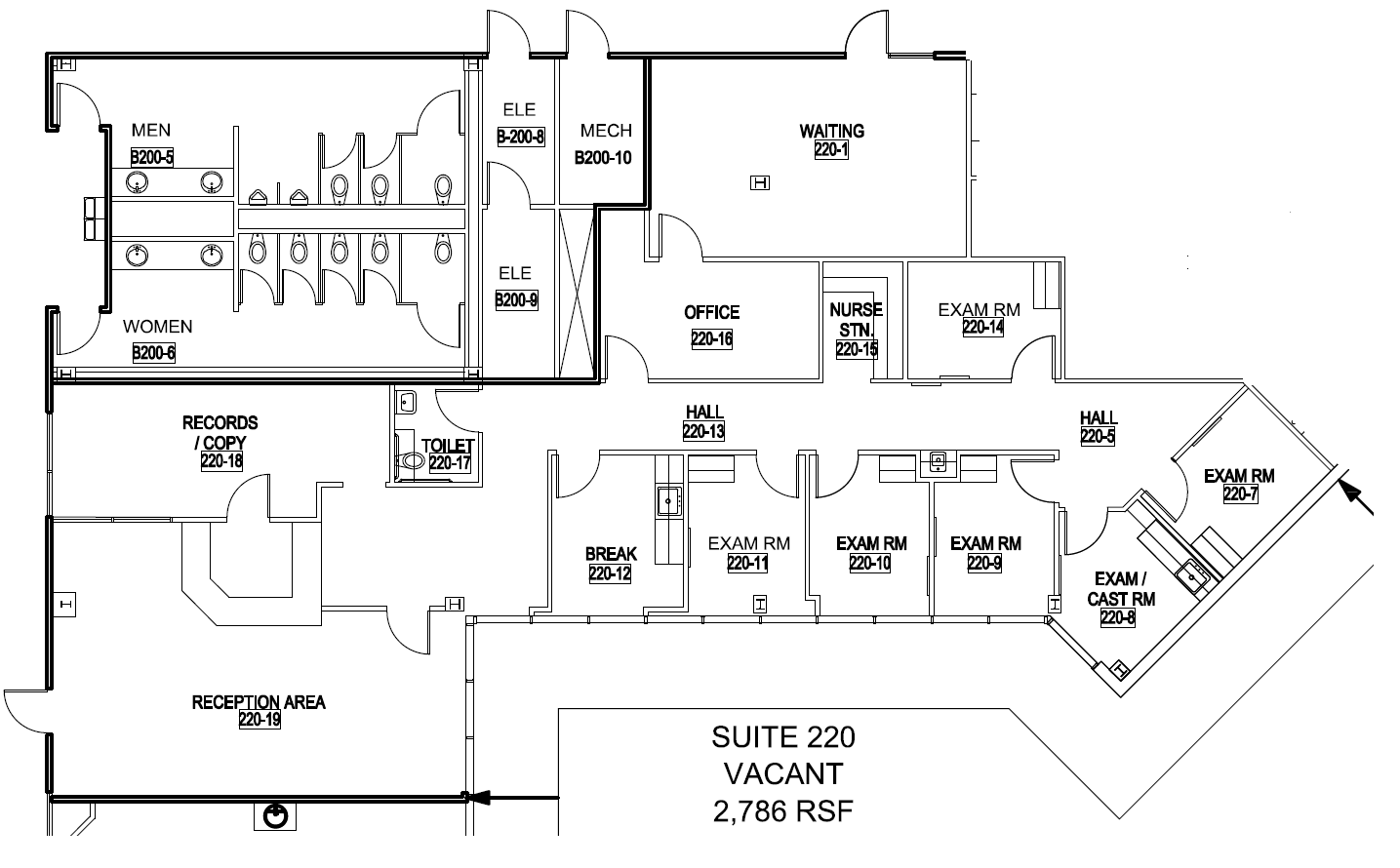 2500 Fondren Rd, Houston, TX for lease Floor Plan- Image 1 of 3