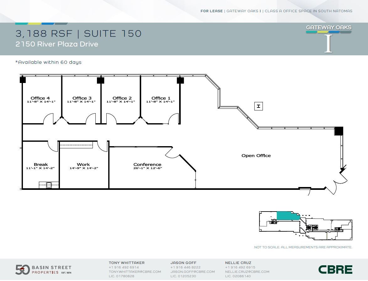 2150 River Plaza Dr, Sacramento, CA for lease Floor Plan- Image 1 of 1