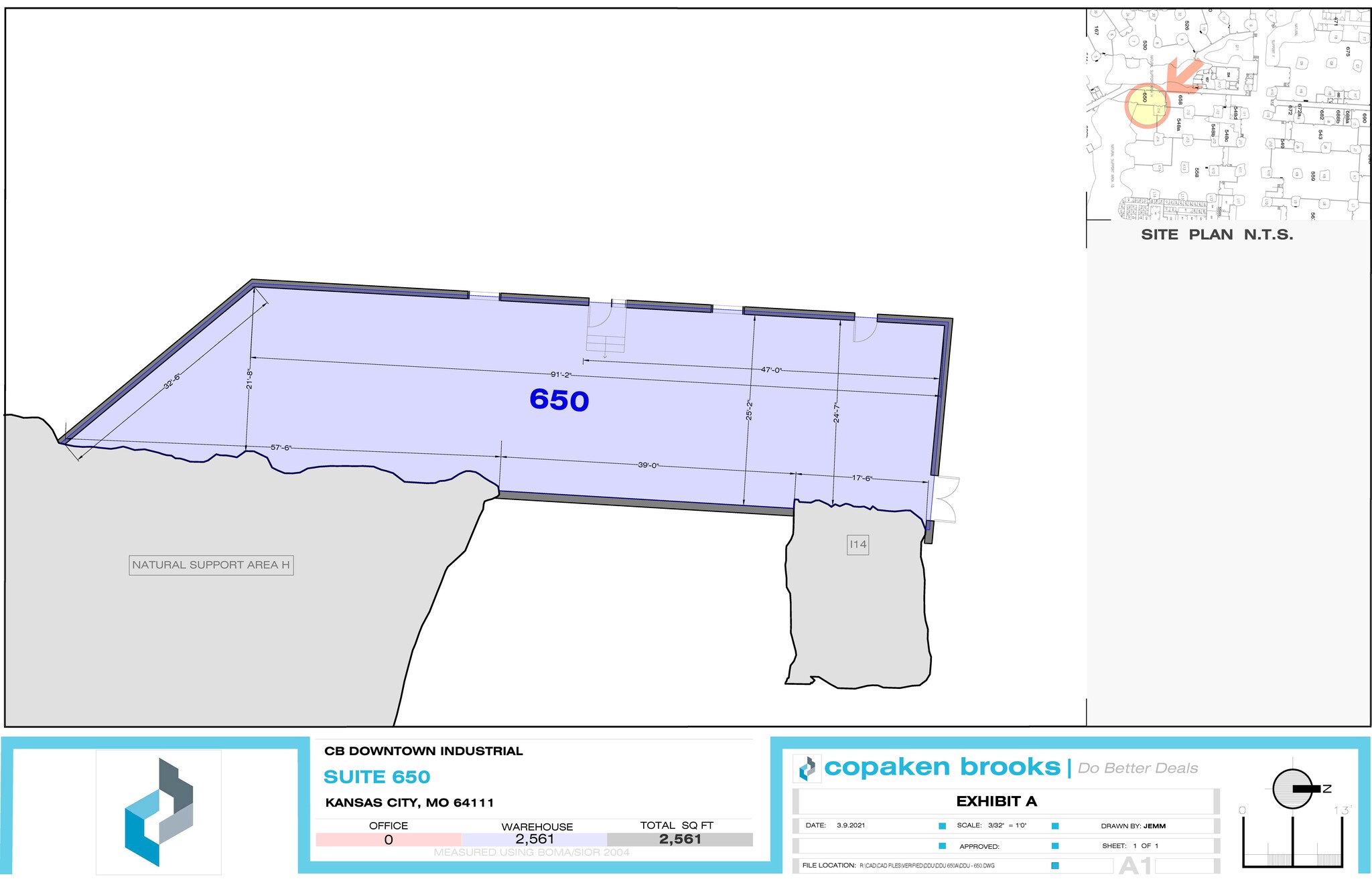 3101-3150 Mercier St, Kansas City, MO for lease Floor Plan- Image 1 of 1