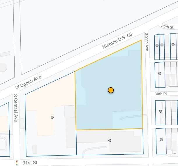 5501 W Ogden Ave, Cicero, IL for lease - Plat Map - Image 3 of 10