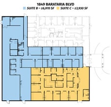 1849 Barataria Blvd, Marrero, LA for lease Floor Plan- Image 2 of 2