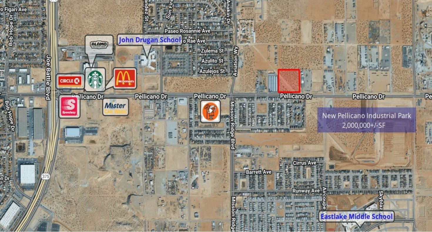 12861 Pellicano Dr, El Paso, TX for sale Aerial- Image 1 of 4