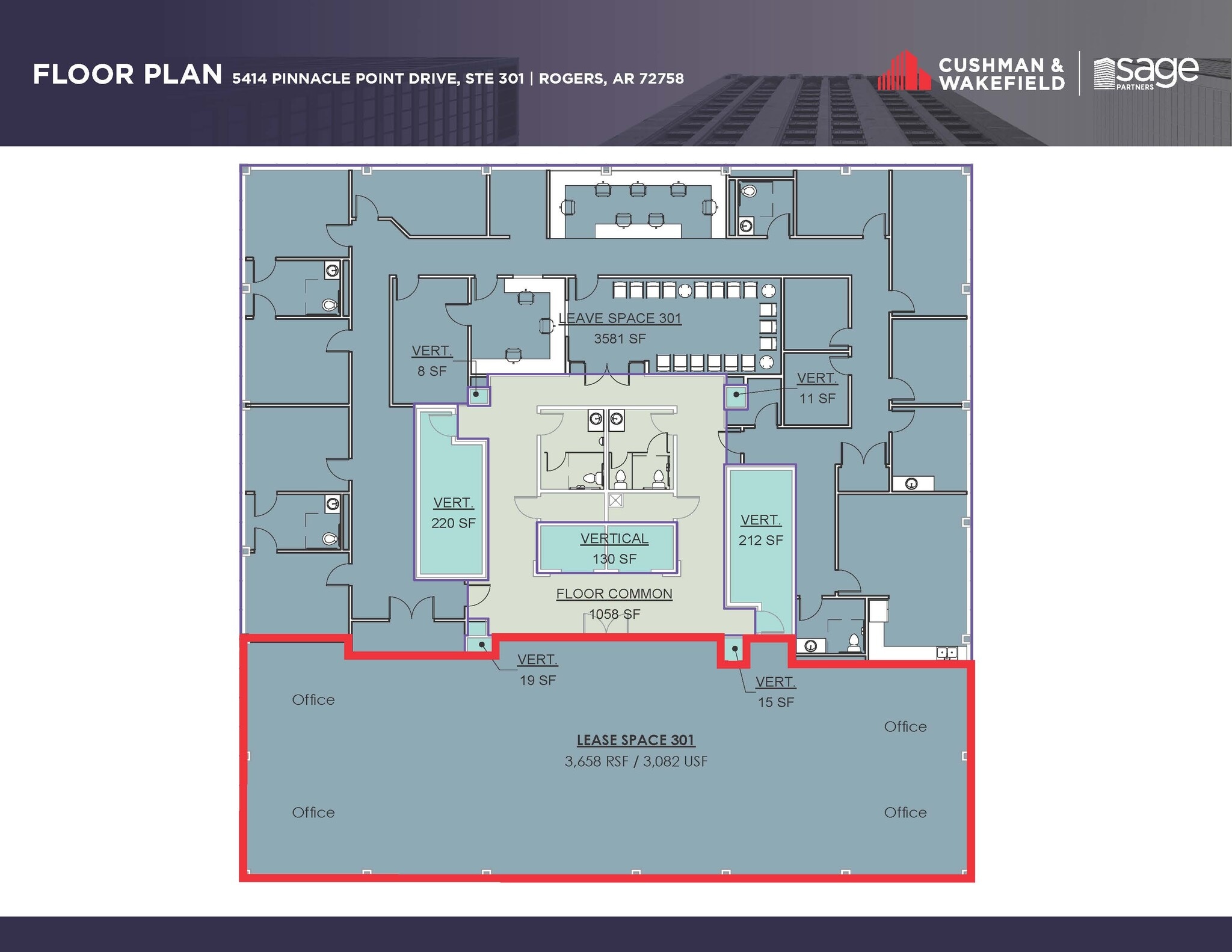 5414 Pinnacle Point Dr, Rogers, AR for lease Interior Photo- Image 1 of 1