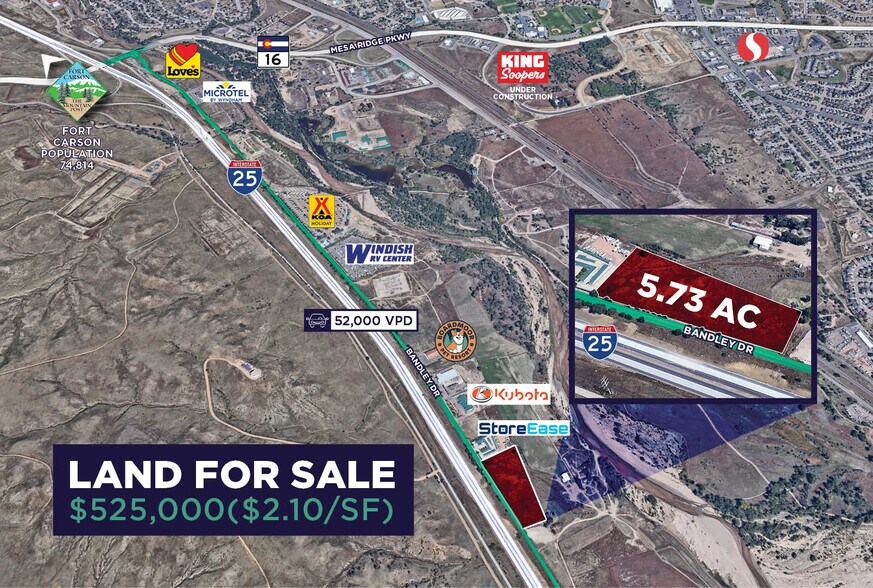 9539-9559 Bandley Dr, Fountain, CO for sale - Building Photo - Image 1 of 3