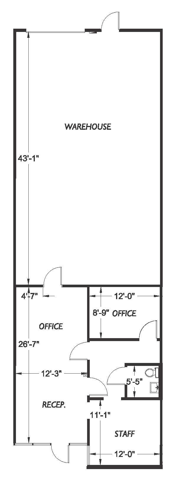 679-699 Strander Blvd, Tukwila, WA for lease Floor Plan- Image 1 of 1