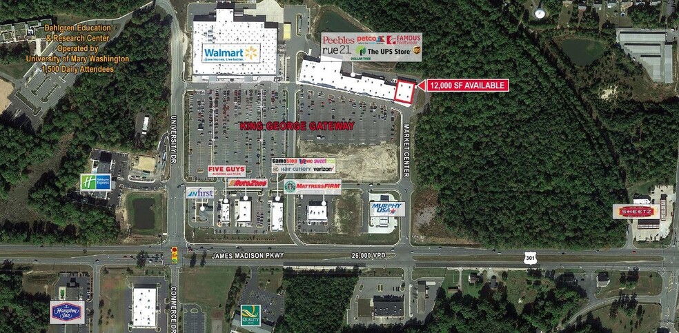 James Madison, King George, VA for lease - Building Photo - Image 2 of 2