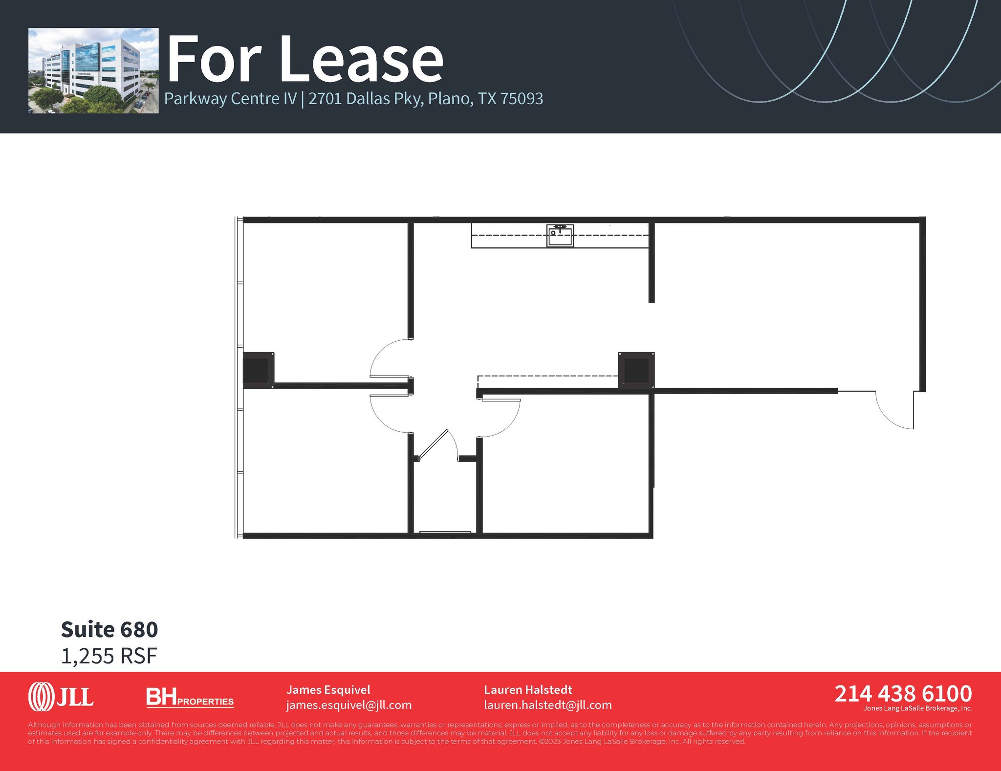 2701 Dallas Pky, Plano, TX for lease Floor Plan- Image 1 of 1